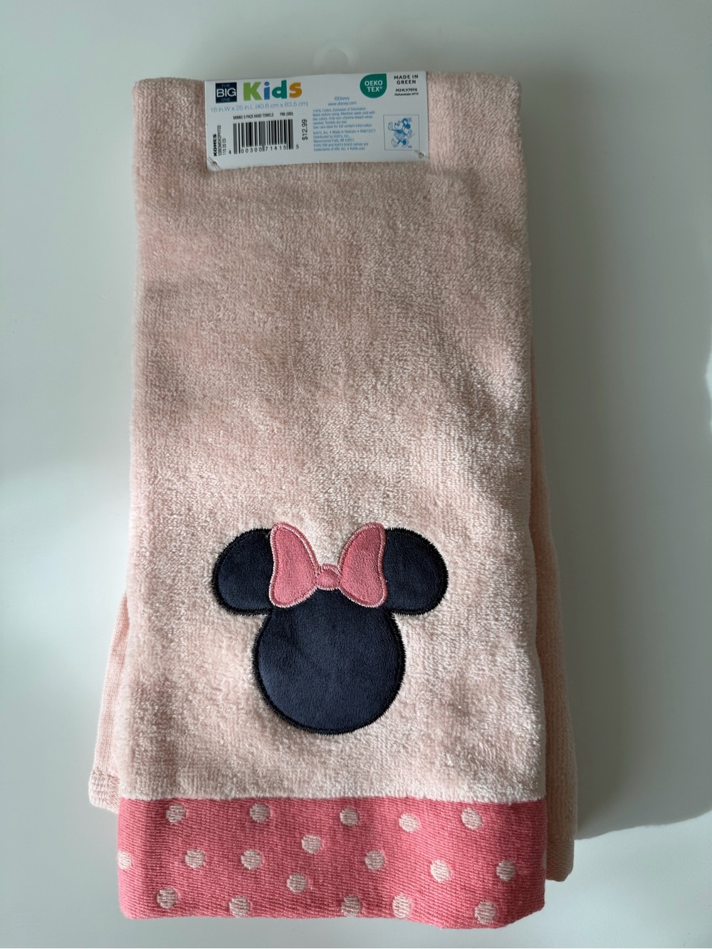 Disney Minnie Mouse Hand Towel set